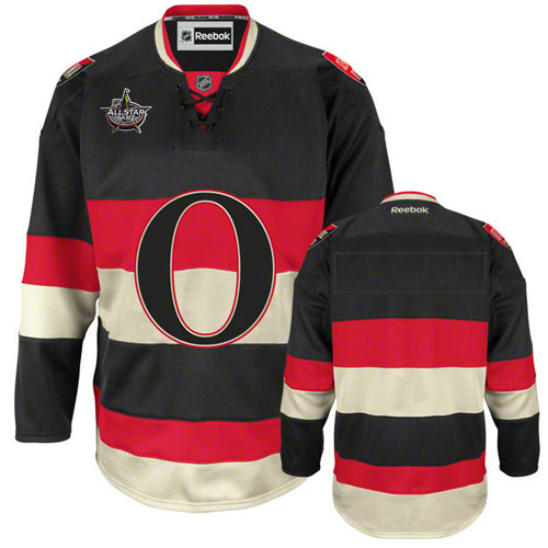 durable Ottawa Senators Blank Black Third NHL Hockey Jersey